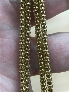 304 STAINLESS POPCORN CHAIN NECKLACE
