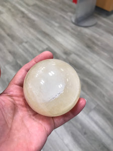 HONEY CALCITE SPHERE