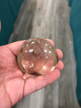 Load image into Gallery viewer, OPTIC SMOKY QUARTZ GALLET/PALM STONE
