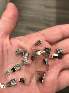 FOLDING CRIMP END PLATINUM