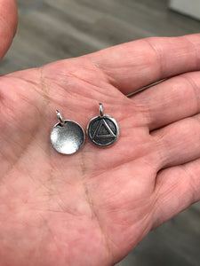 TierraCast RECOVERY SYMBOL CHARM
