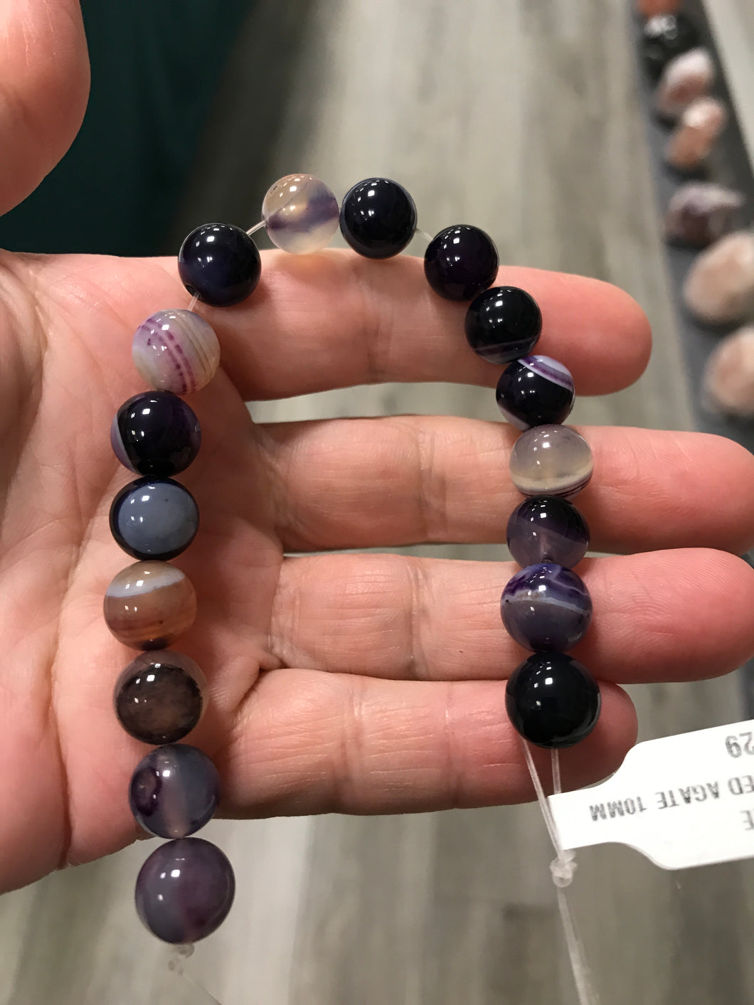 BANDED AGATE 10MM