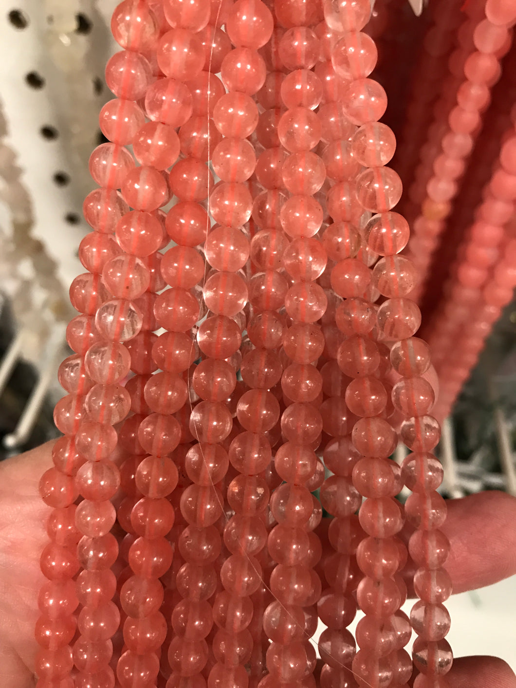 CHERRY QUARTZ 6MM