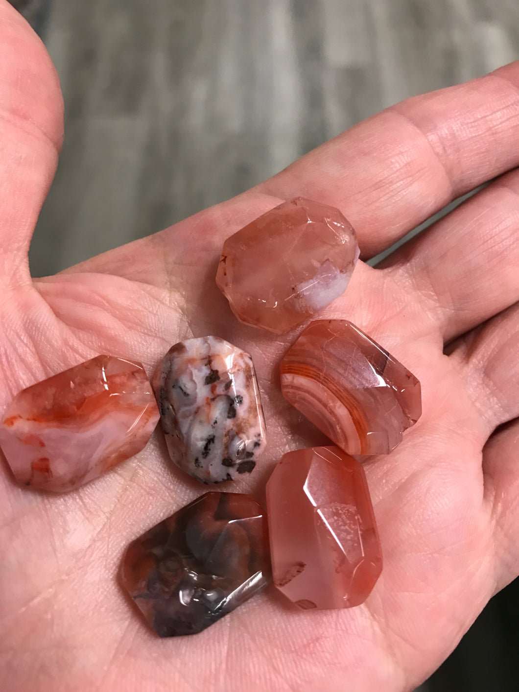 BOTSWANA AGATE FACETED