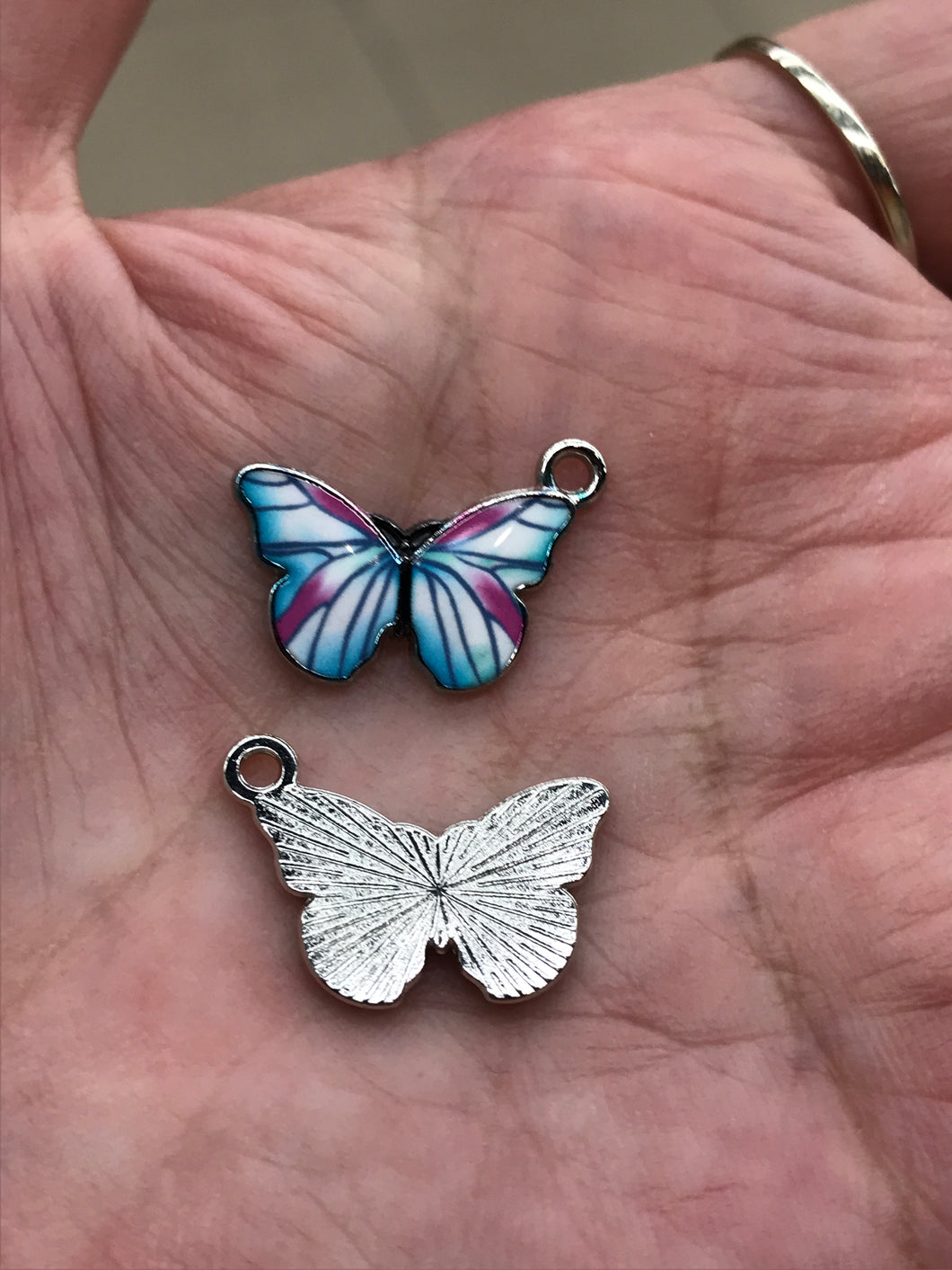 ENAMEL CHARM BUTTERFLY
