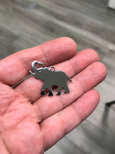 304 STAINLESS ELEPHANT PENDANT