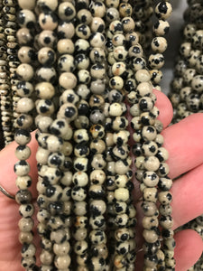 Dalmation Jasper Round