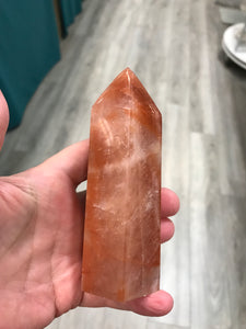 ORANGE CALCITE POINT