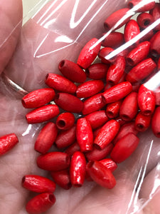 WOOD RICE 8X4MM