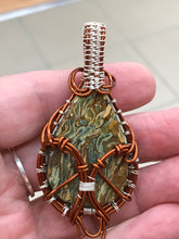 Load image into Gallery viewer, OCEAN JASPER PENDANT
