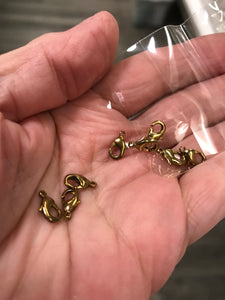 BRASS LOBSTER CLASP