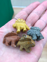 Load image into Gallery viewer, GEMSTONE PENDANT STEGOSAURUS
