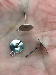 304 STAINLESS STUD /W LOOP