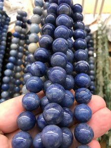 Aventurine Blue Round