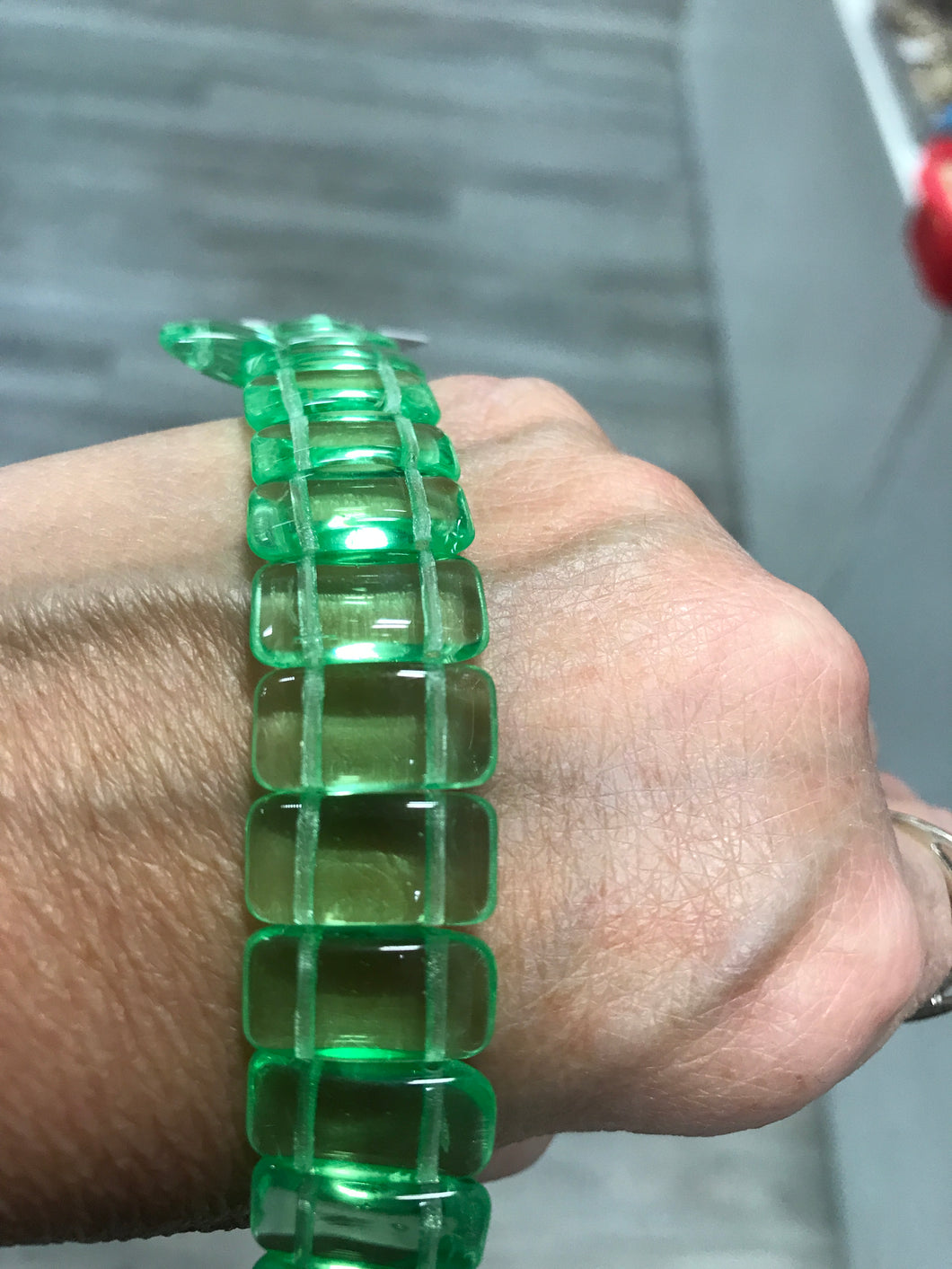 CZECH GLASS CARRIER BEAD