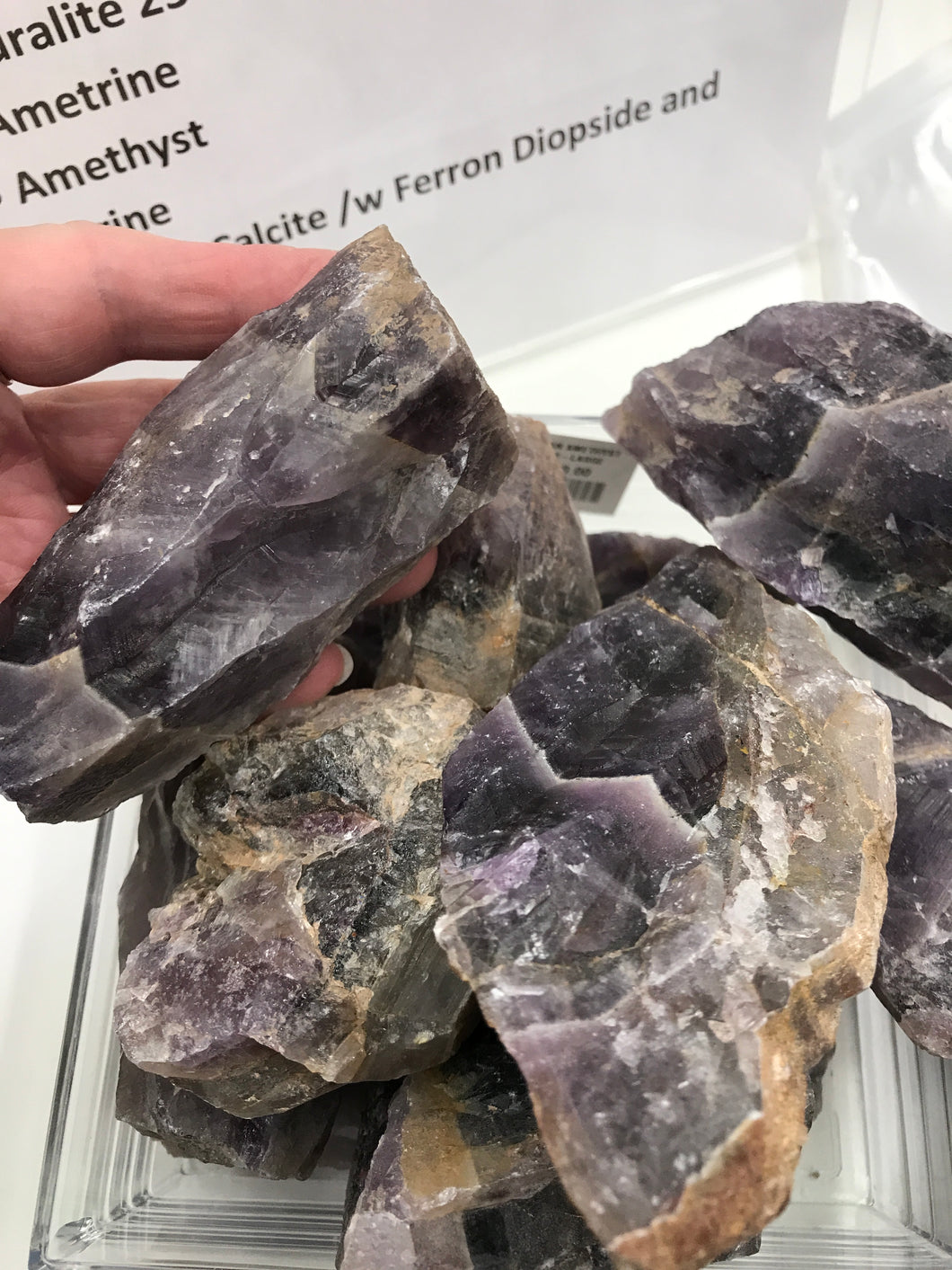 CANADIAN AMETHYST ROUGH
