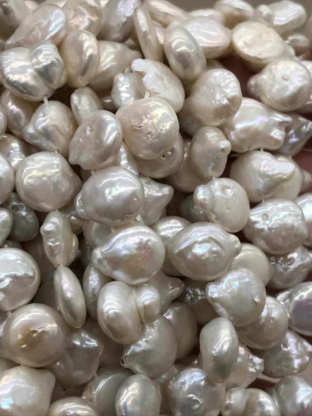 FRESHWATER PEARL TOP DRILLED 10MM