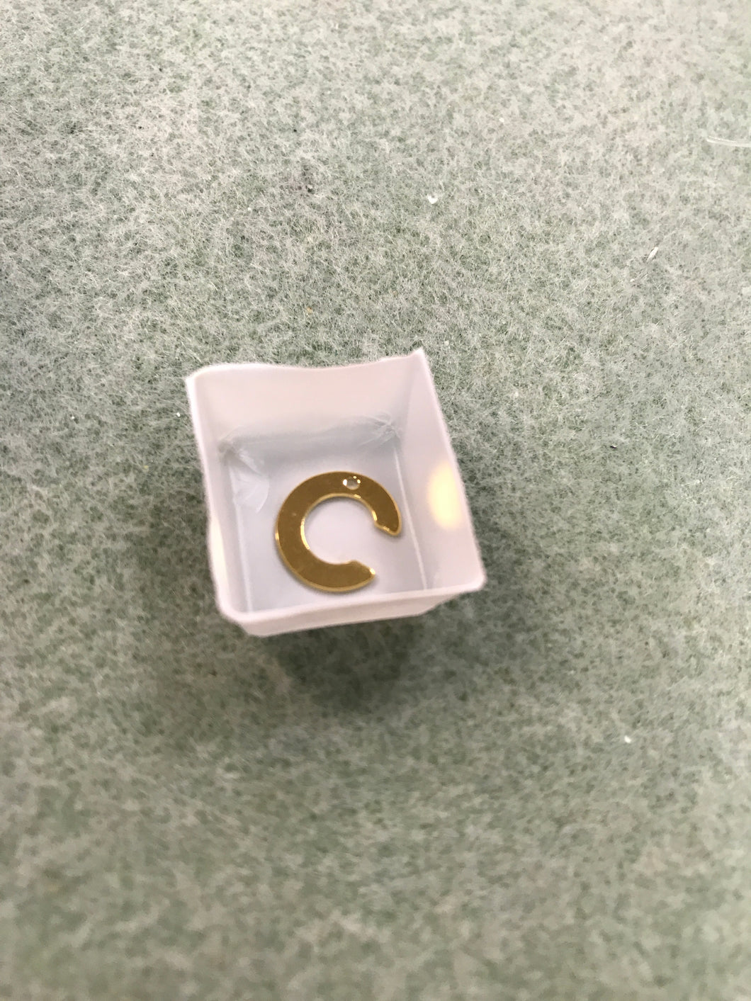 304 STAINLESS CHARM 'C'