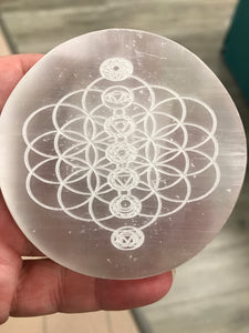 SELENITE COASTER