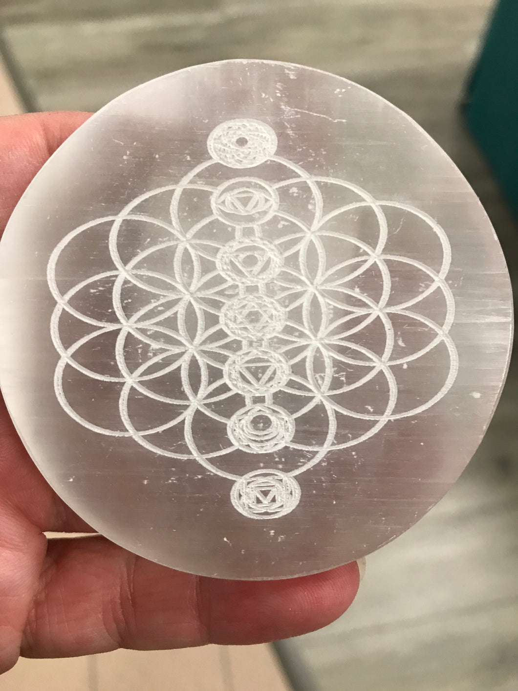 SELENITE COASTER
