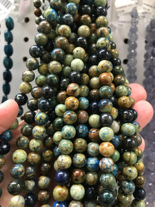 AZURITE/LAPIS/CHRYSOCOLLA 8MM