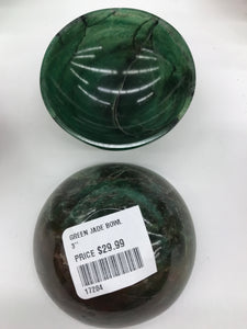 GREEN JADE BOWL 3"