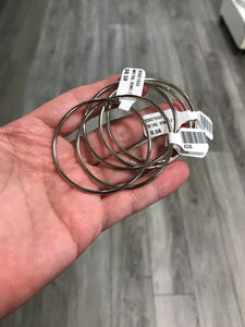 METAL RING 2" NICKEL COLOUR