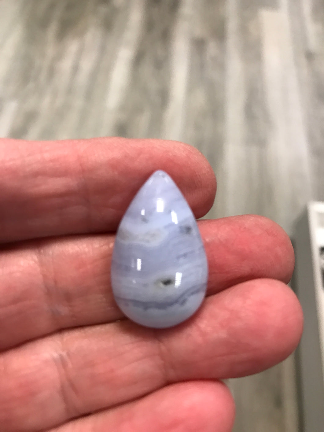 BLUE LACE AGATE CABOCHON