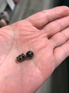 SYN. HEMATITE GURU BEAD