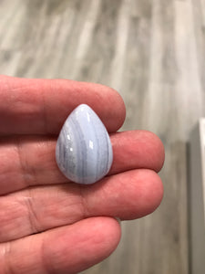 BLUE LACE AGATE CABOCHON