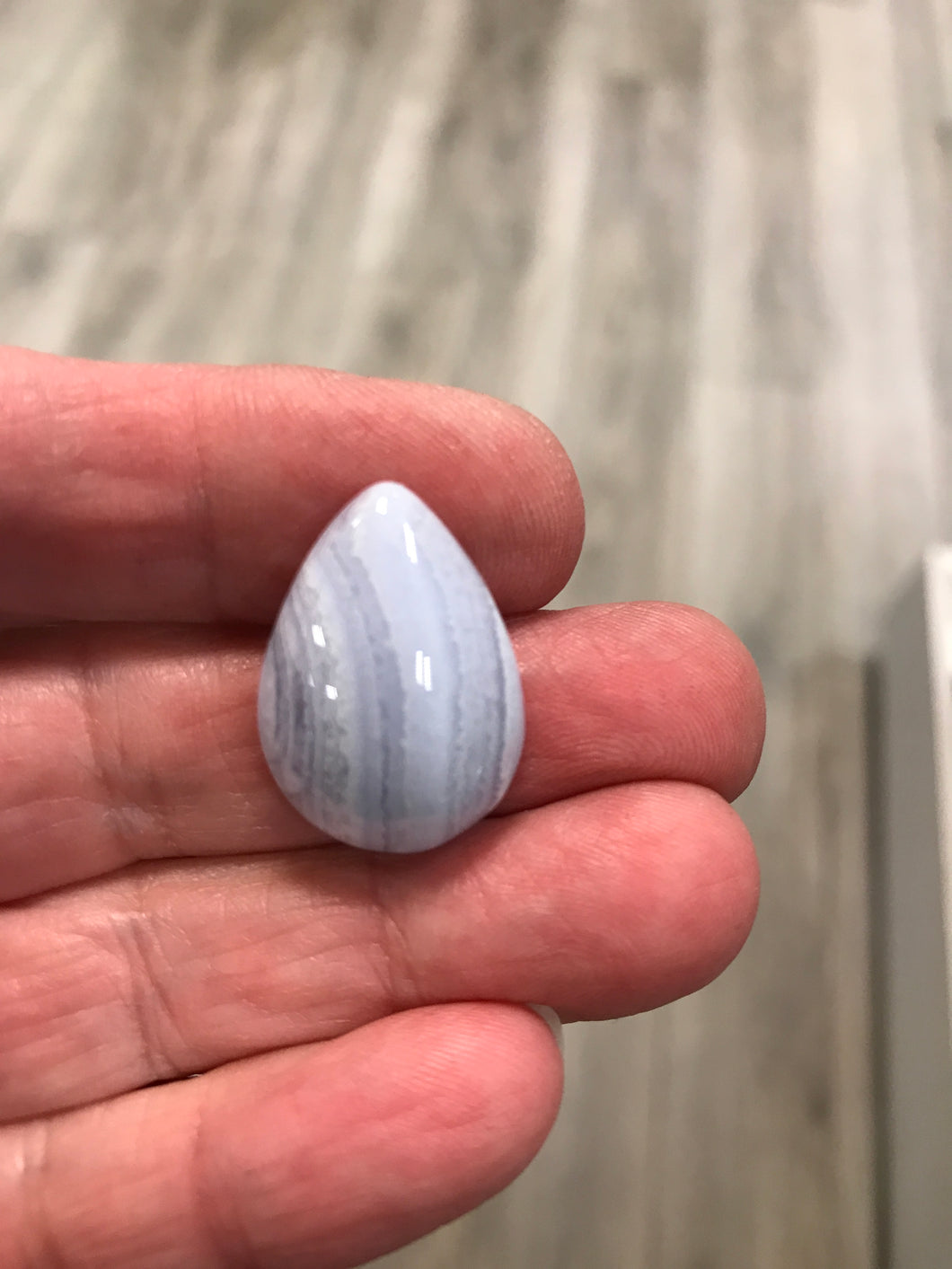 BLUE LACE AGATE CABOCHON