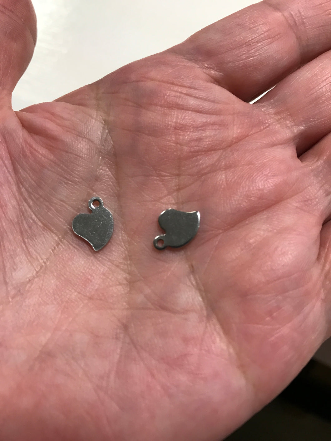 304 STAINLESS STEEL HEART CHARM