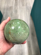 Load image into Gallery viewer, CHRYSOPRASE SPHERE
