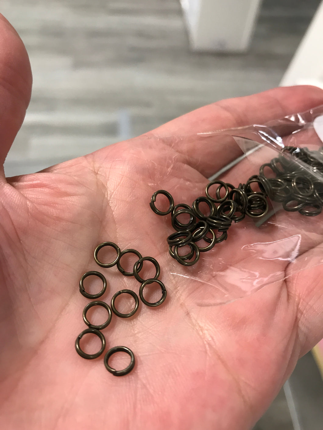 BRASS SPLIT RING