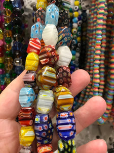 MILLEFIORI GLASS BEAD