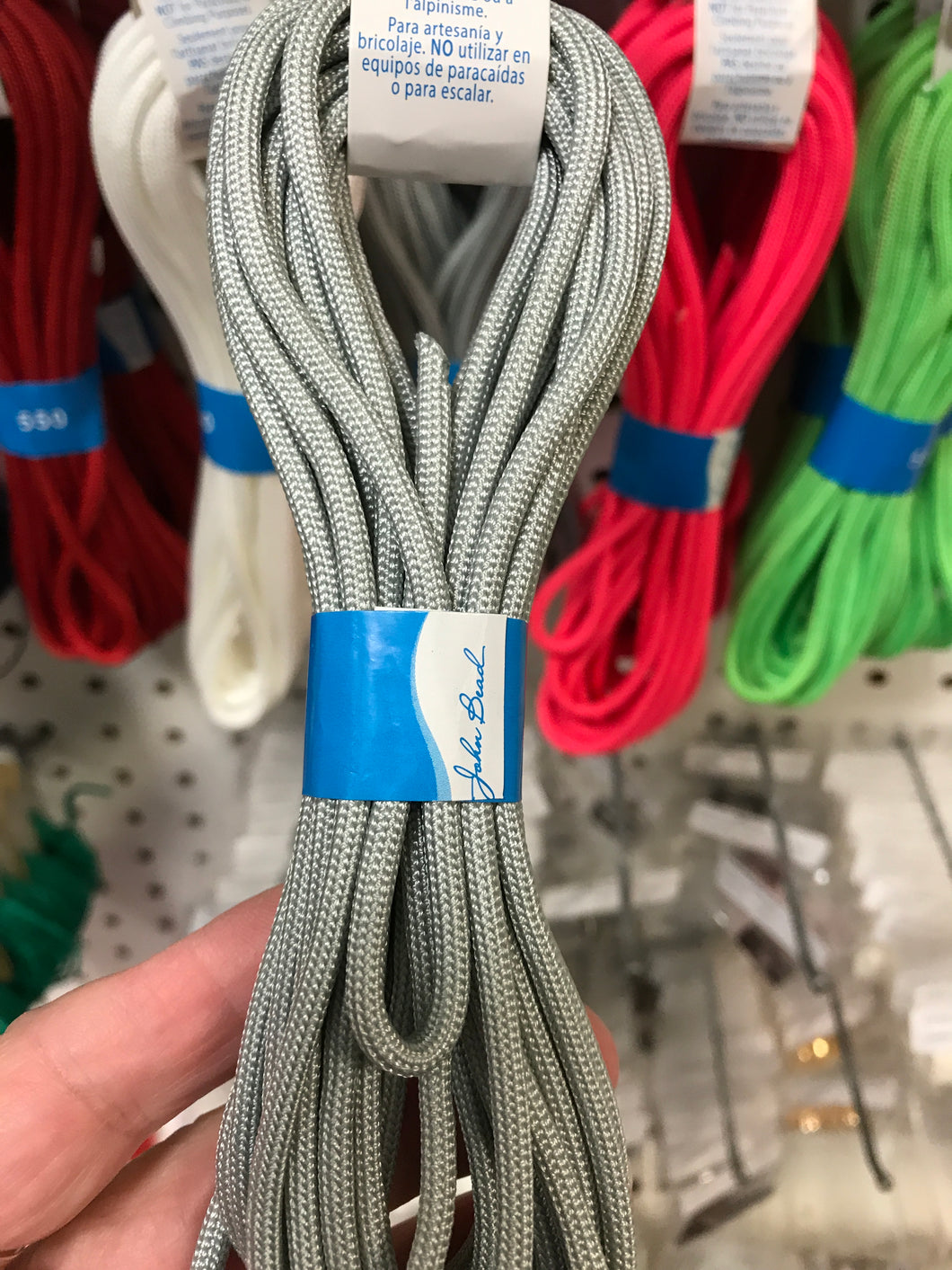 PARACORD SILVER