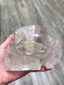 CLEAR QUARTZ SKULL
