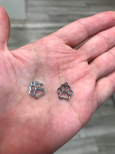 304 STAINLESS PAW CHARM