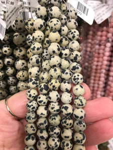 DALMATION JASPER MATTE 8MM