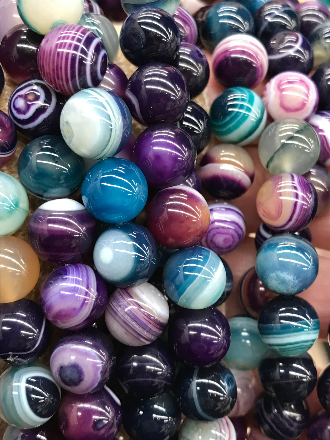 BANDED AGATE 10MM