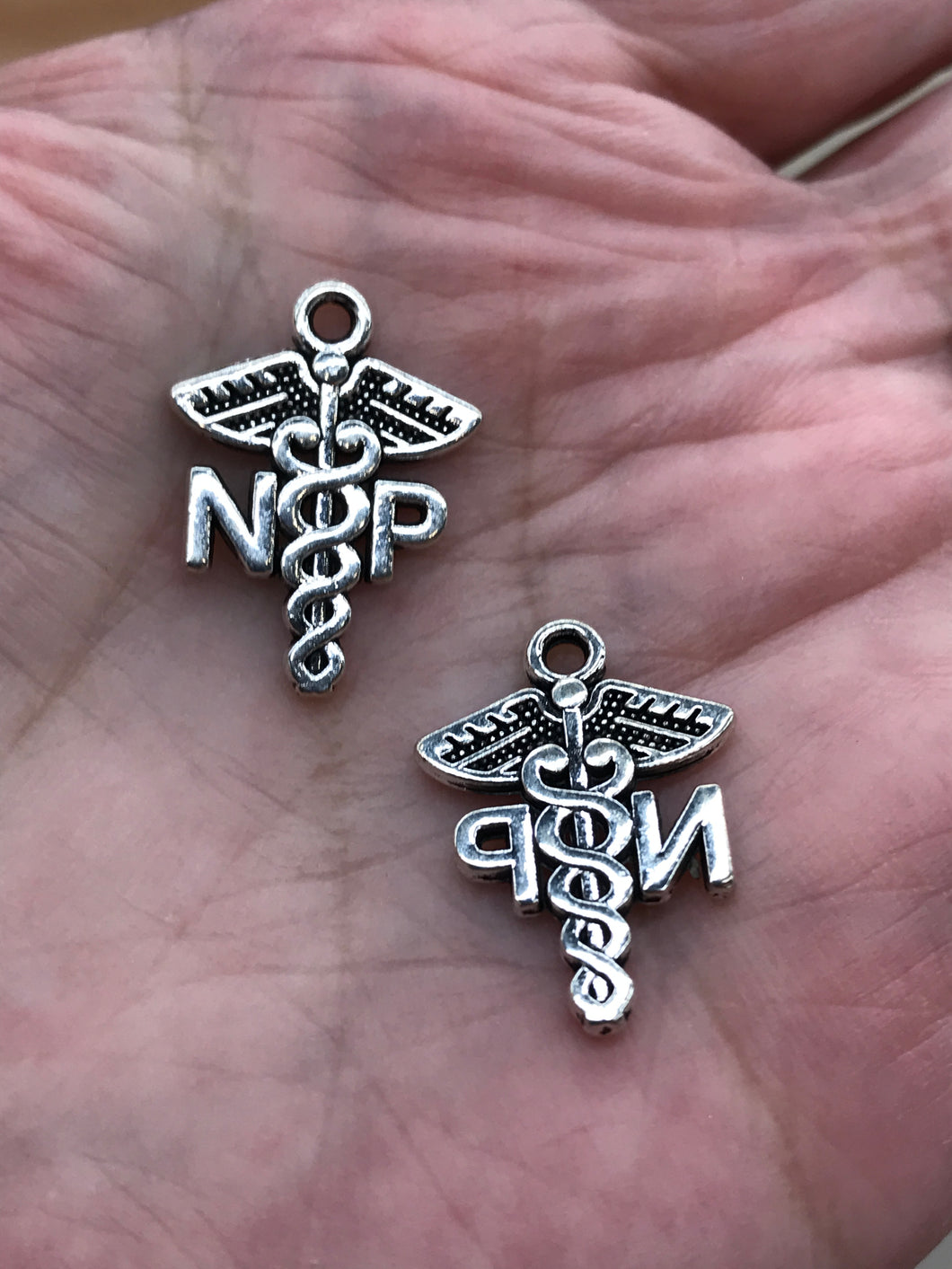ALLOY NP CADUCEUS CHARM