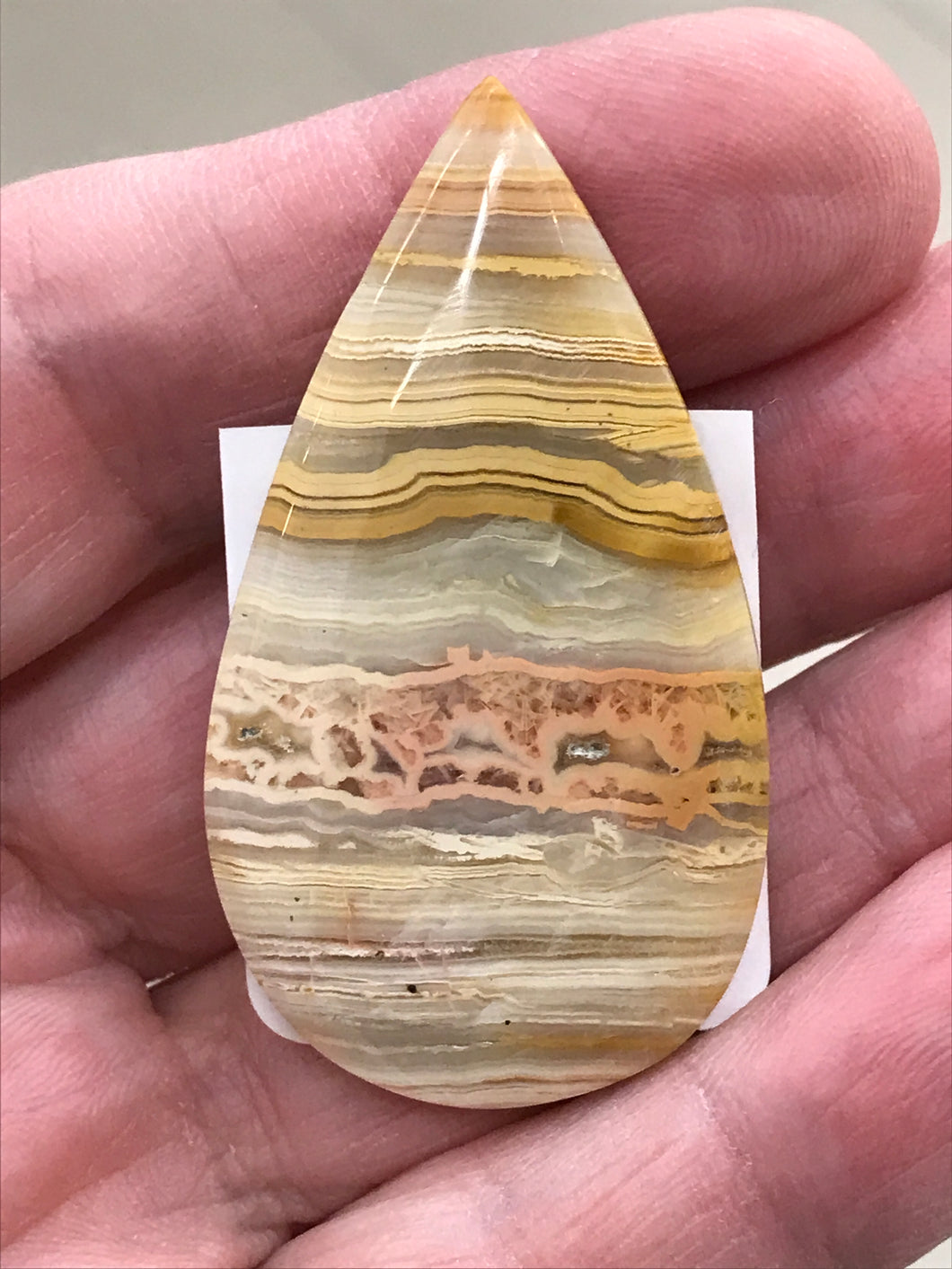 CRAZY LACE AGATE CABOCHON