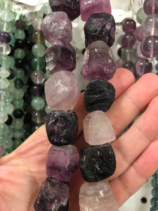 PURPLE FLUORITE NUGGETS