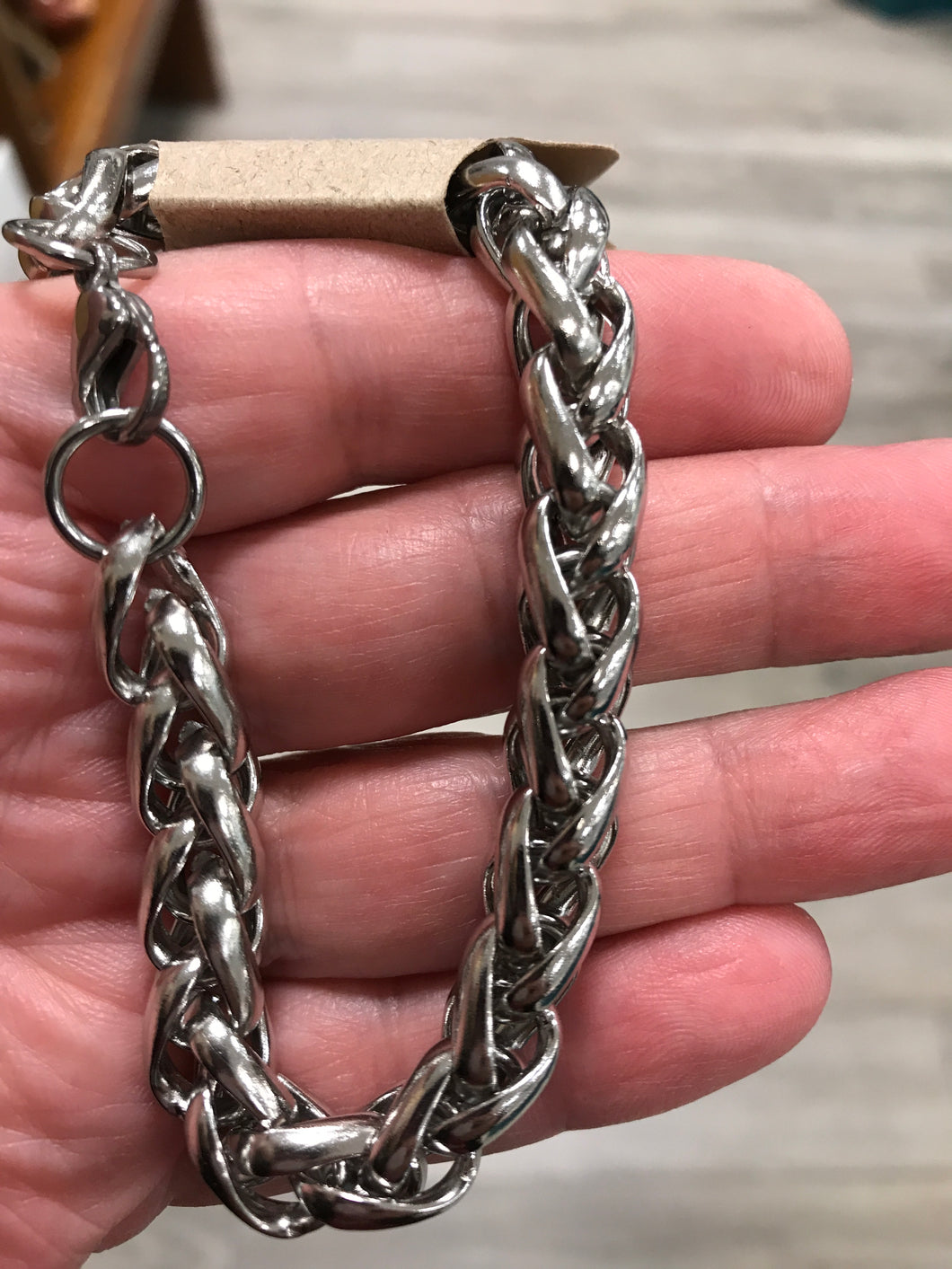 304 STAINLESS WHEAT CHAIN BRACELET