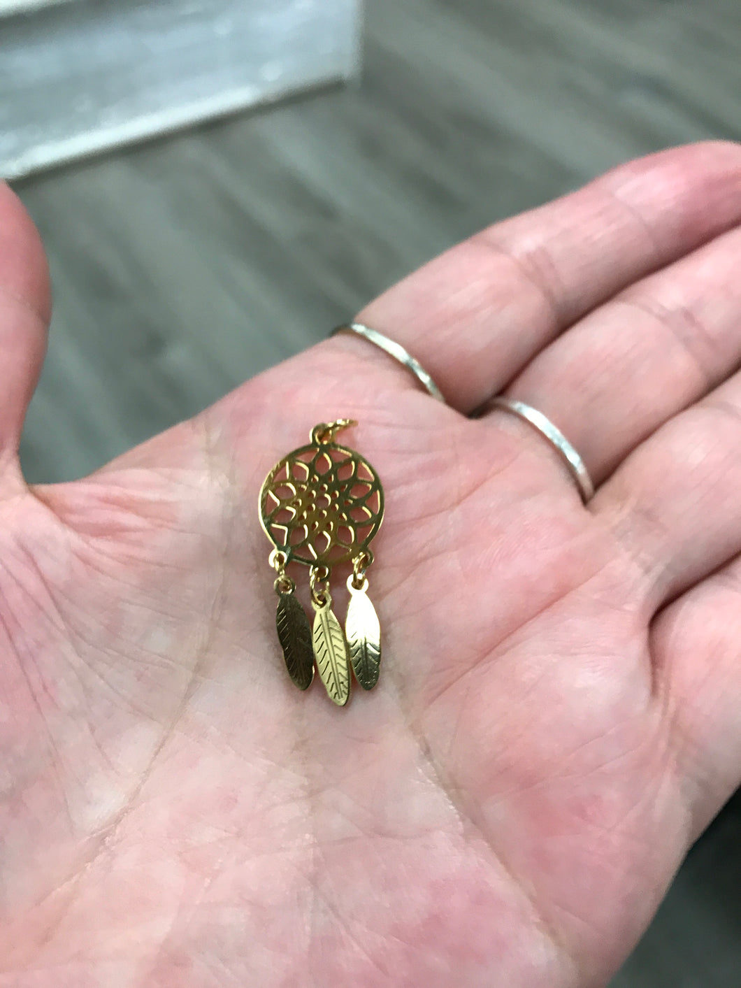 304 STAINLESS DREAMCATCHER CHARM