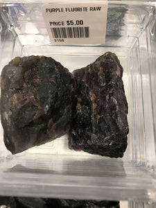PURPLE FLUORITE RAW