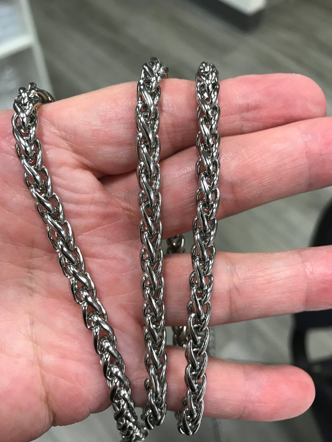 304 STAINLESS WHEAT CHAIN