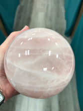 Load image into Gallery viewer, ROSE QUARTZ SPHERE
