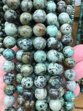Load image into Gallery viewer, African Turquoise Round Beads

