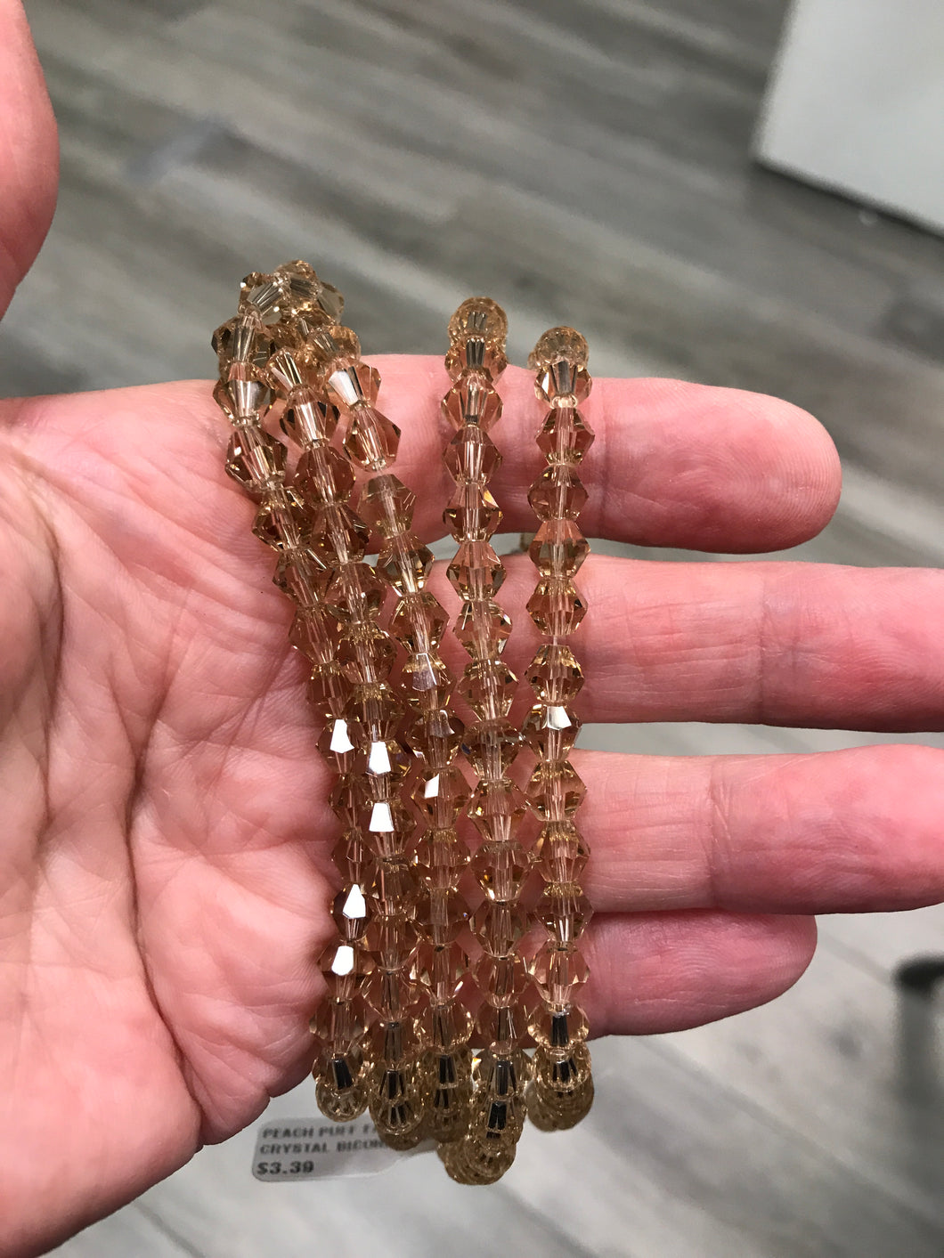 CRYSTAL BICONE 6MM